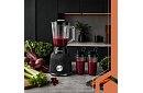 Blender din sticlă de 1200 W cu zdrobire de gheață, recipient din sticlă și 2 sticle portabile