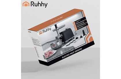 Răzătoare electrică pentru carne 2400 W, funcție de reversare, 3 site din oțel