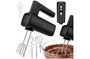 Mixer manual 800 W, 5 viteze, Turbo, cârlige de frământat