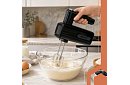 Mixer manual 800 W, 5 viteze, Turbo, cârlige de frământat