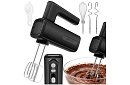 Mixer manual 800 W, 5 viteze, Turbo, cârlige de frământat