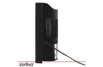 Dezumidificator de aer Zortiva 90 W, 2 l, higrometru, temporizator, telecomandă – negru