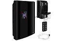 Dezumidificator de aer Zortiva 90 W, 2 l, higrometru, temporizator, telecomandă – negru