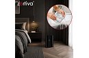 Dezumidificator de aer Zortiva 90 W, 2 l, higrometru, temporizator, telecomandă – negru