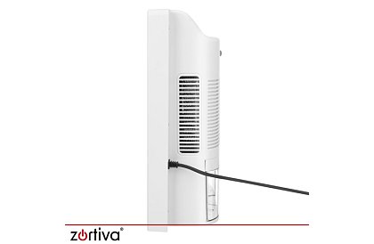 Dezumidificator de aer Zortiva 90 W, 2 l, higrometru, temporizator, telecomandă - alb