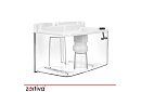 Dezumidificator de aer Zortiva 90 W, 2 l, higrometru, temporizator, telecomandă - alb