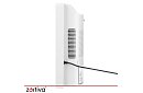 Dezumidificator de aer Zortiva 90 W, 2 l, higrometru, temporizator, telecomandă - alb
