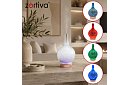 Aromaterapie difuzor Zortiva 200 ml, lampă LED RGB, efect 3D, aromaterapie