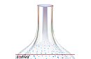 Aromaterapie difuzor Zortiva 200 ml, lampă LED RGB, efect 3D, aromaterapie