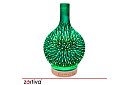 Aromaterapie difuzor Zortiva 200 ml, lampă LED RGB, efect 3D, aromaterapie