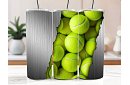 Cana termică de călătorie cu pai 590 ml – Bile de tenis 35
