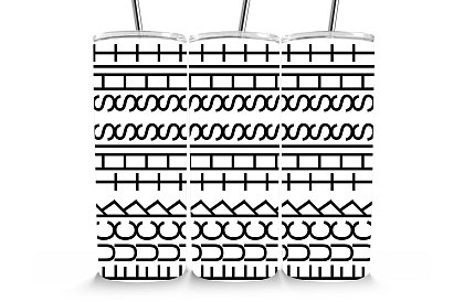 Cana termică de călătorie cu pai 590 ml – Geometric FUCK THIS SHIT 65