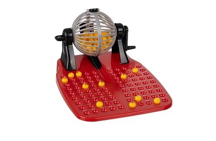 Bingo joc pentru copii și familii cu aparat de extragere