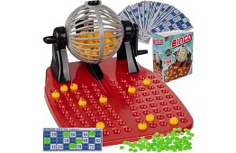 Bingo joc pentru copii și familii cu aparat de extragere