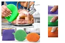 Burete din silicon pentru vase - 3 bucăți