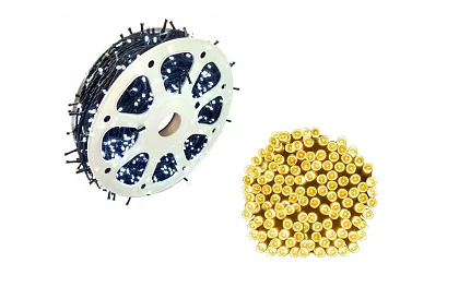 Instalaţie de iluminat e Crăciun cu LED - O instalaţie luminoasă de efect - 100 metri