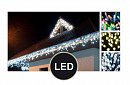 Draperie LED de Crăciun – ploaie 2,5 metru
