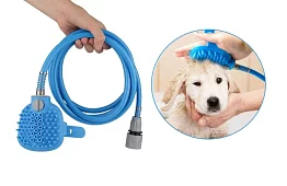 Duș de mână, cu masaj, pentru câini, pisici și alte animale