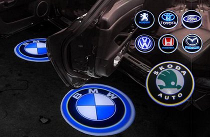 Proiector LED de logo marcă automobil