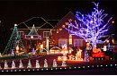 Instalaţie de iluminat e Crăciun cu LED - O instalaţie luminoasă de efect - 21 metri