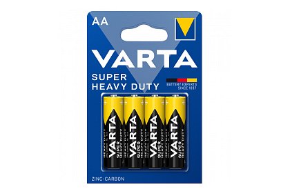 Bateriile Varta AA – Superlife - blister 4 buc.
