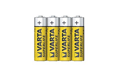 Bateriile Varta AAA – Superlife - blister 4 buc.