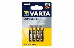 Bateriile Varta AAA – Superlife - blister 4 buc.