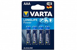 Bateriile Varta AAA – Longlife Power - blister 4 buc.