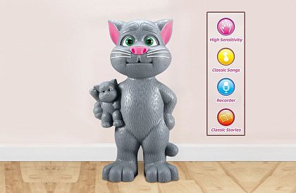 Cocoș vorbitor Talking Tom – Jucărie interactivă