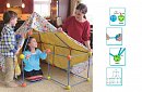 Joc modular pentru construirea de cetăți și buncăre