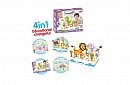 Joc modular creativ de înșurubare, cu bormașină pentru copii - set 198 piese