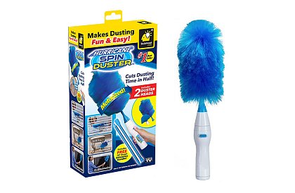 Perie electrică rotativă, ștergător de praf – Spin Duster