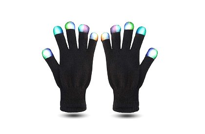 Party Gloves - Mănuși cu vârfuri LED