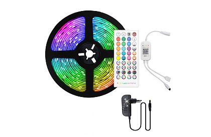 Lumenmax 5050 – 5 Metri - Bandă luminoasă RGB LED BLUETOOTH - Kit complet