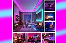 Lumenmax 5050 – 5 Metri - Bandă luminoasă RGB LED BLUETOOTH - Kit complet