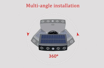 Lampă solară LED cu senzor de mișcare – Security Light