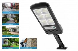 ENTAC - Lampă solară 120 LED-uri 5W, cu senzor de mișcare