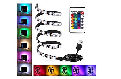 Bandă LED RGB – Iluminat în spatele televizorului – 3 metri