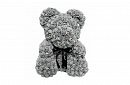 Rose Bear - Ursuleț cu trandafiri 25 cm, în pachet cutie cadou