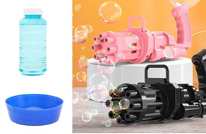 Bubble gun – Pistol cu bule de săpun