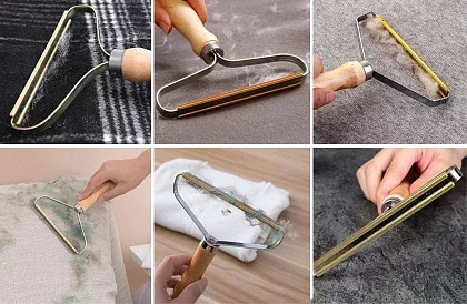 Dispozitiv de îndepărtare a părului și a scamelor de pe îmbrăcăminte