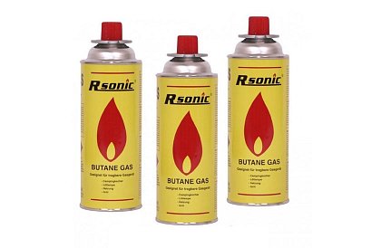 RSONIC - Butelie de gaz pentru aragaze pe gaz 227g/400 ml