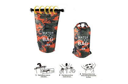 Sac impermeabil DRY BAG - protejează lucrurile de apă