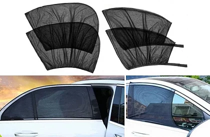 Parasolare universale pentru geamurile laterale ale mașinii
