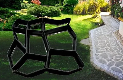 Formă pentru alei din beton - 36x36 cm