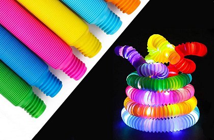 POP Pipes – Batoane fidget strălucitoare