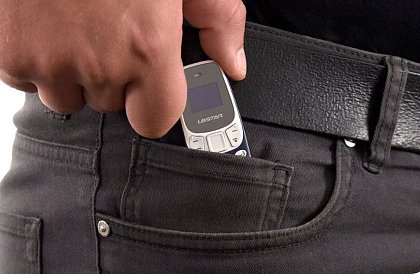 Telefon mobil miniatural L8STAR - Cel mai mic din lume