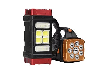 Lanternă multifuncțională cu LED-uri 38W, cu funcție de powerbank - HB-1678