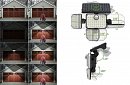 Lampă solară cu 181 LED-uri, 9 W, cu senzor de mișcare