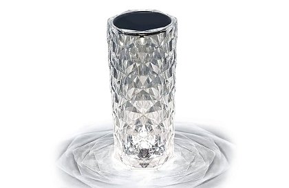 Veioză tactilă RGB – Diamond Crystal Lamp